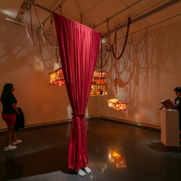 MFA Thesis exhibition, CU Art Museum, Spring 2024