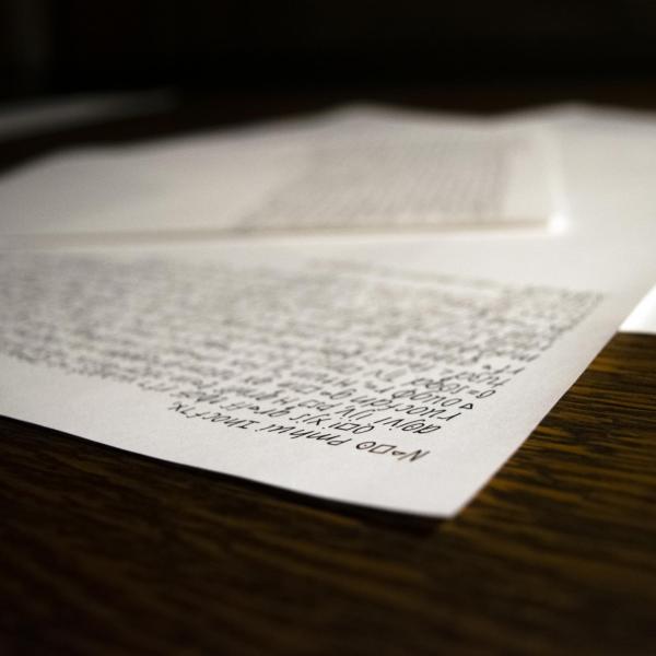 "The Gift of Death," ciphered letters of everything I’ve wanted to say, 2020