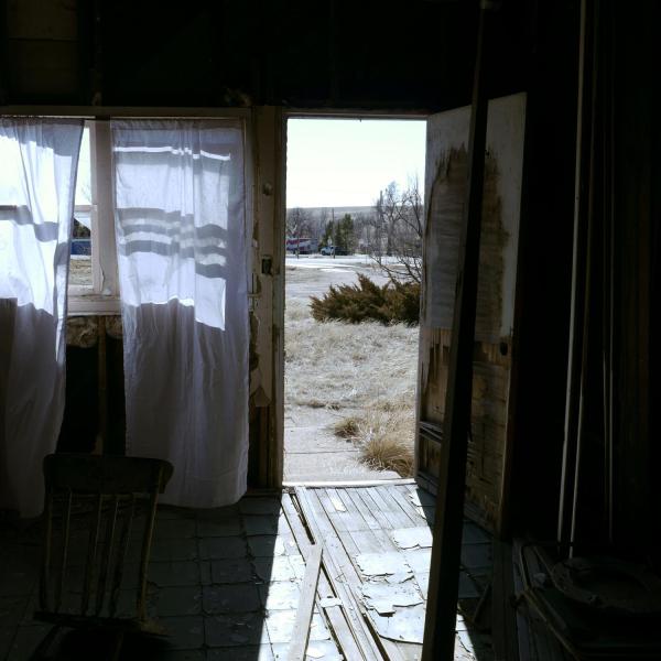 "Yours, Ours, Mine," Curtains and abandoned windows, 2019-present