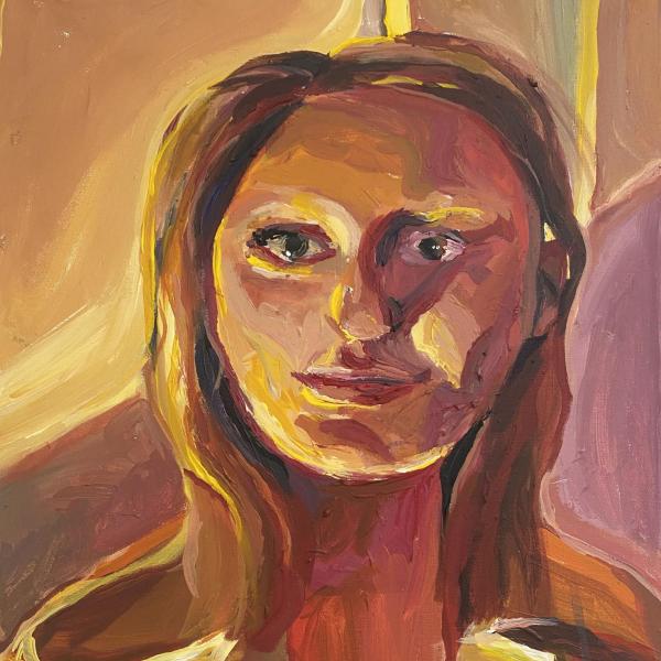 Ashlynn, Acrylic on Canvas, 18 x 24”, 2022