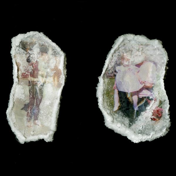 “Mothers”, Archival Pigment Print with Alum Salt, 2019, (2.5”x5”) & (3.5”x5.5”) or (11”x9” in shadow box)