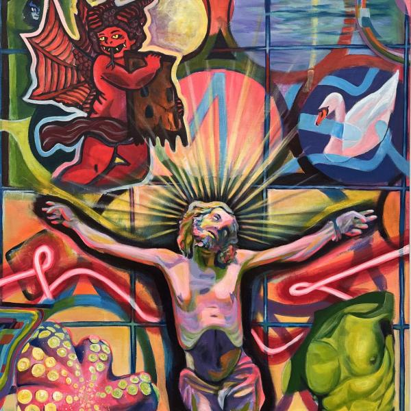 Remembrance, 2023. Acrylic