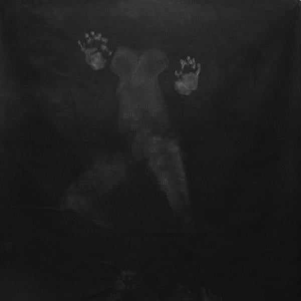 "Body Drawing," Charcoal on canvas. 12’ x 5’. 2019