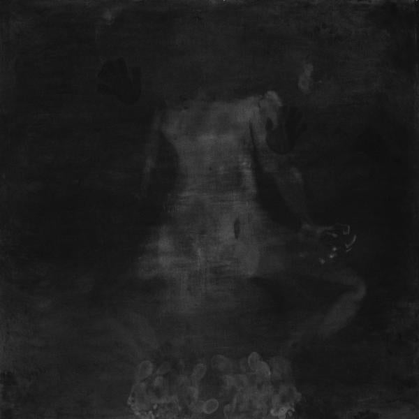 "Body Drawing," Charcoal on canvas. 12’ x 5’. 2019