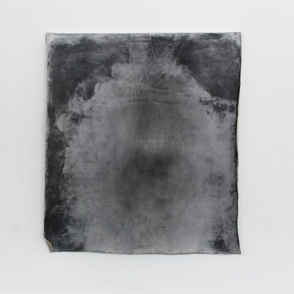 "Sleep Drawing," Graphite on canvas 5’ x 5’ 2019