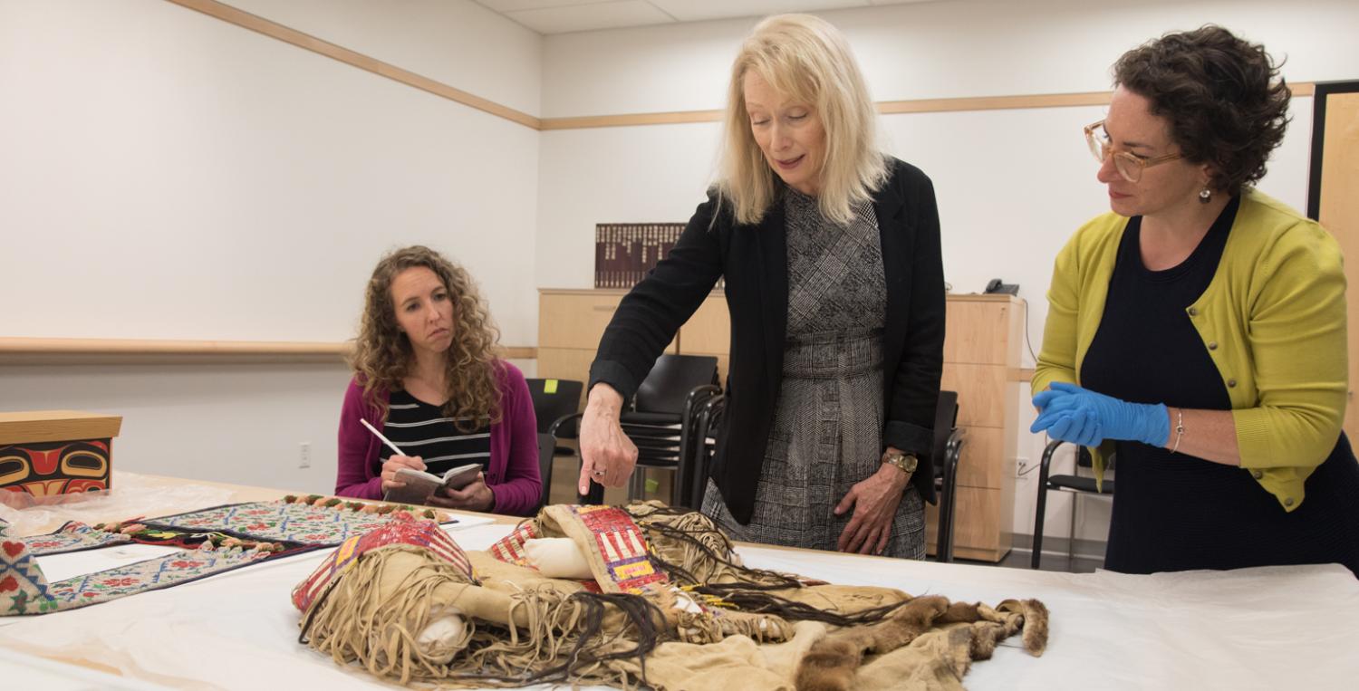 Annette de Stecher at the CU Art Museum