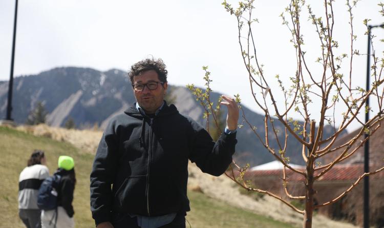 Sam Van Aken visiting artist CU Boulder
