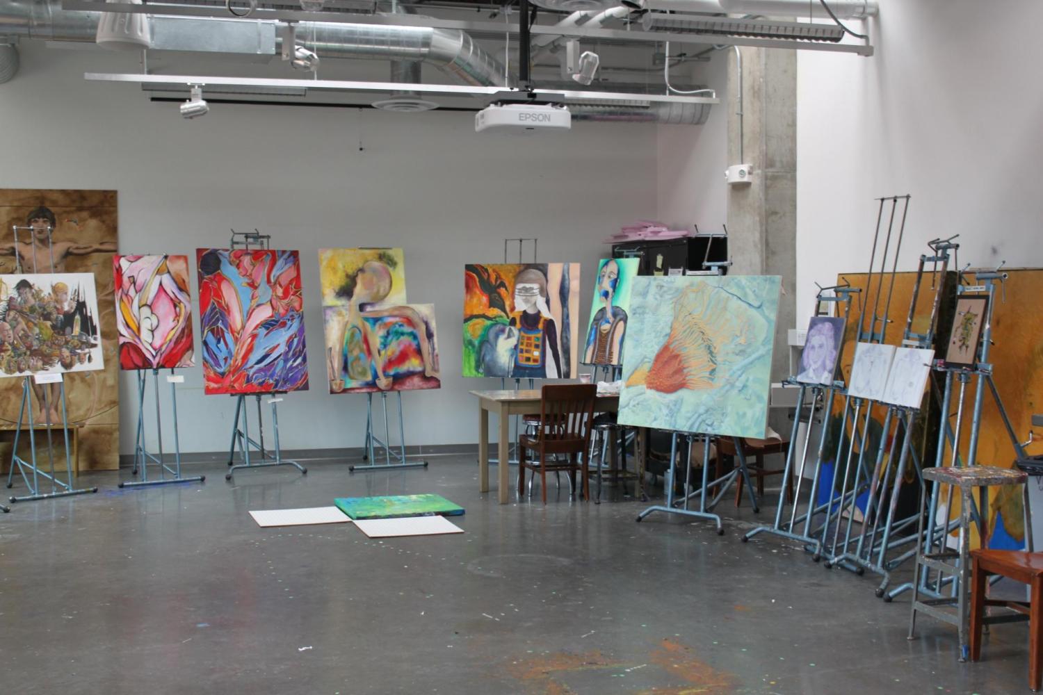 Painting studio