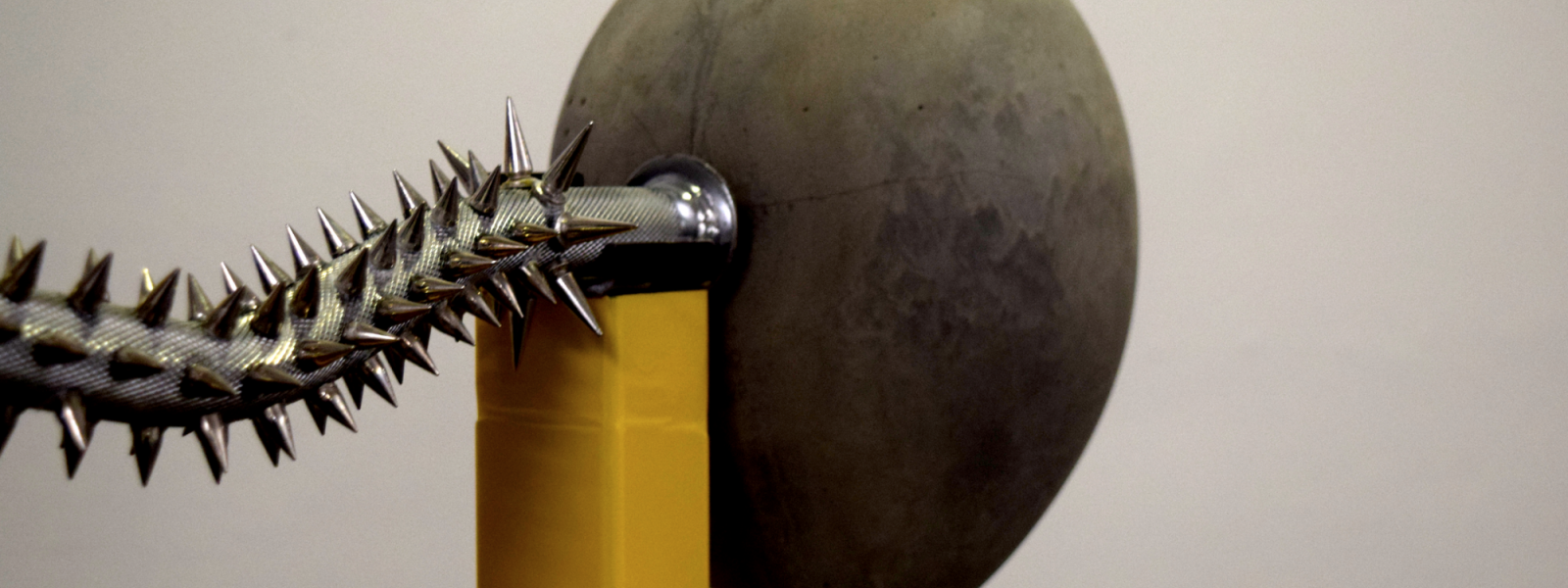 Problematic Repetitions Concrete balloons, steel & acrylic paint 32” x 48” x 14” 2020