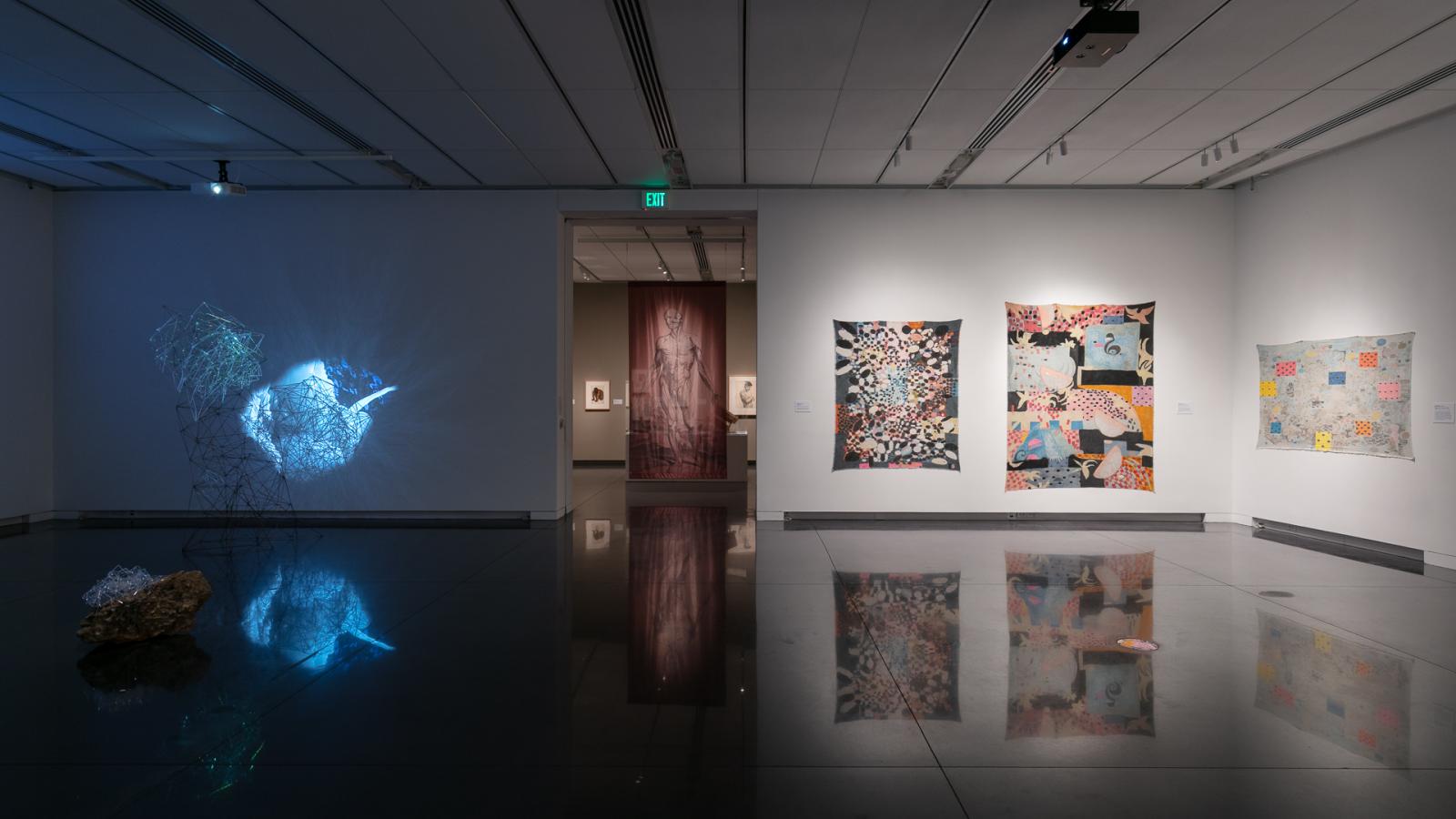 CU Art Museum, MFA Thesis Exhibit round 1