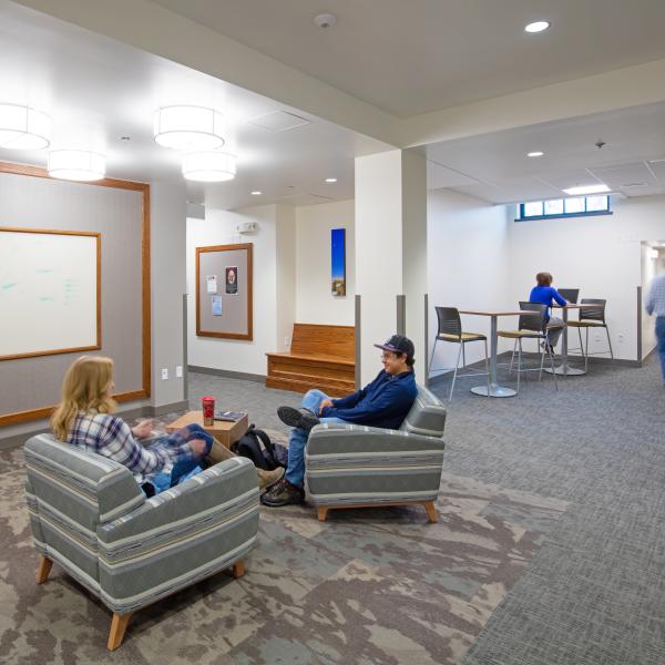 New lounge areas.