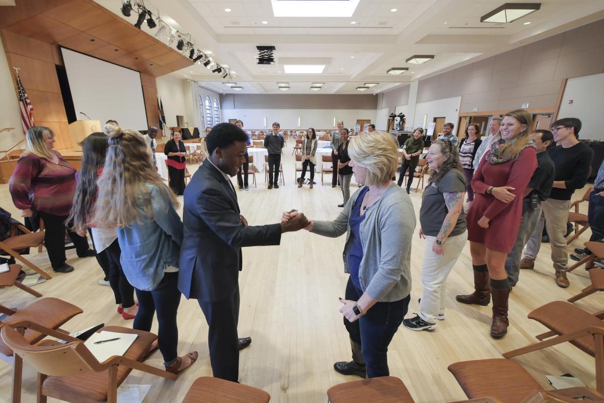 Photograph from CU Boulder's Diversity Summit