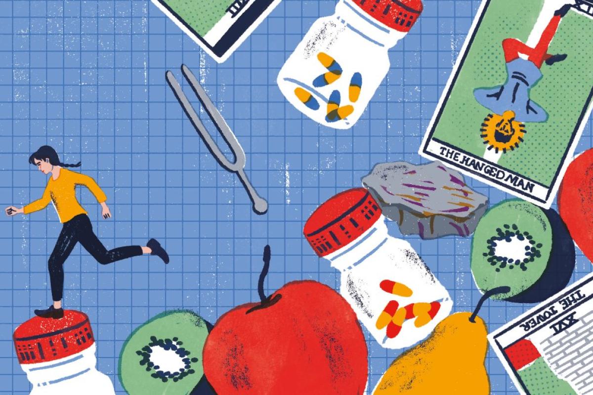 Wellness illustration