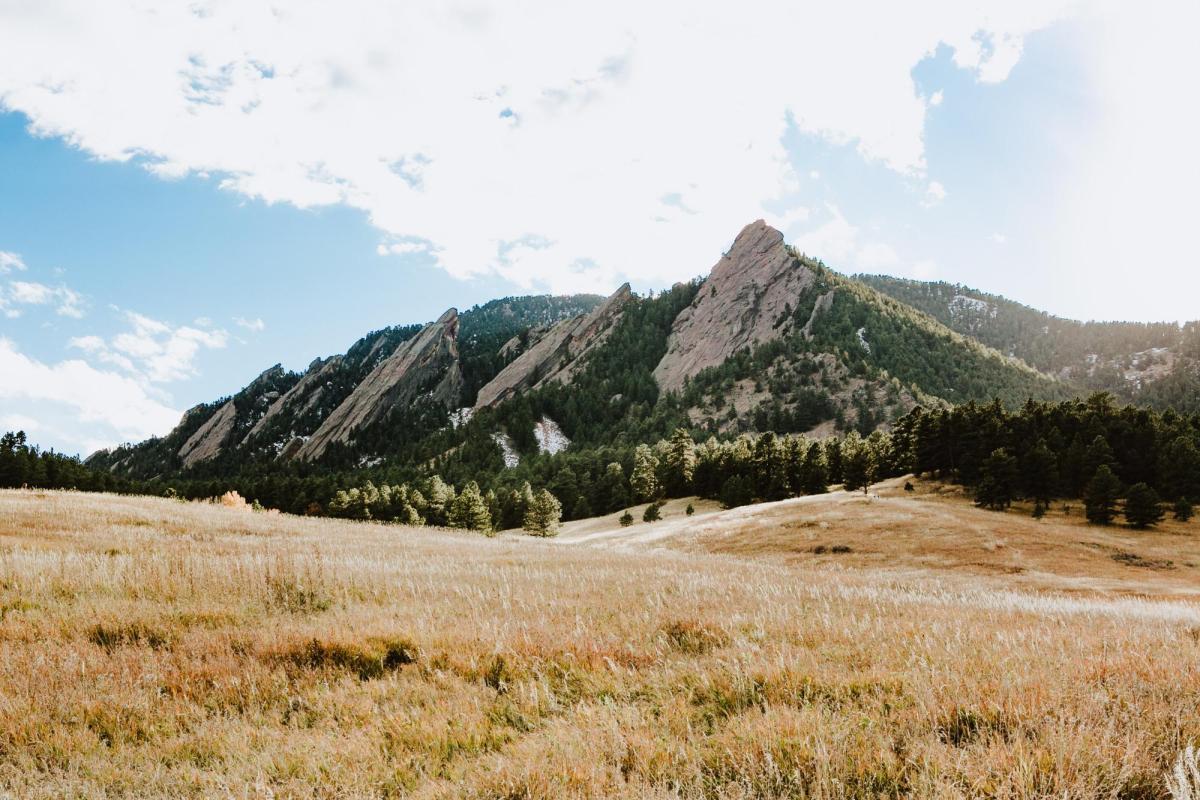 Image of the Flatirons
