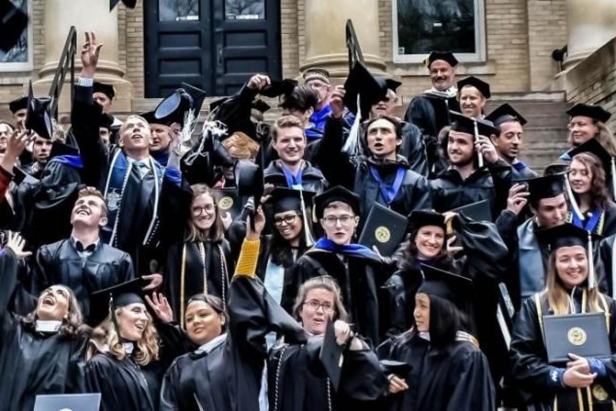 English graduates celebrate