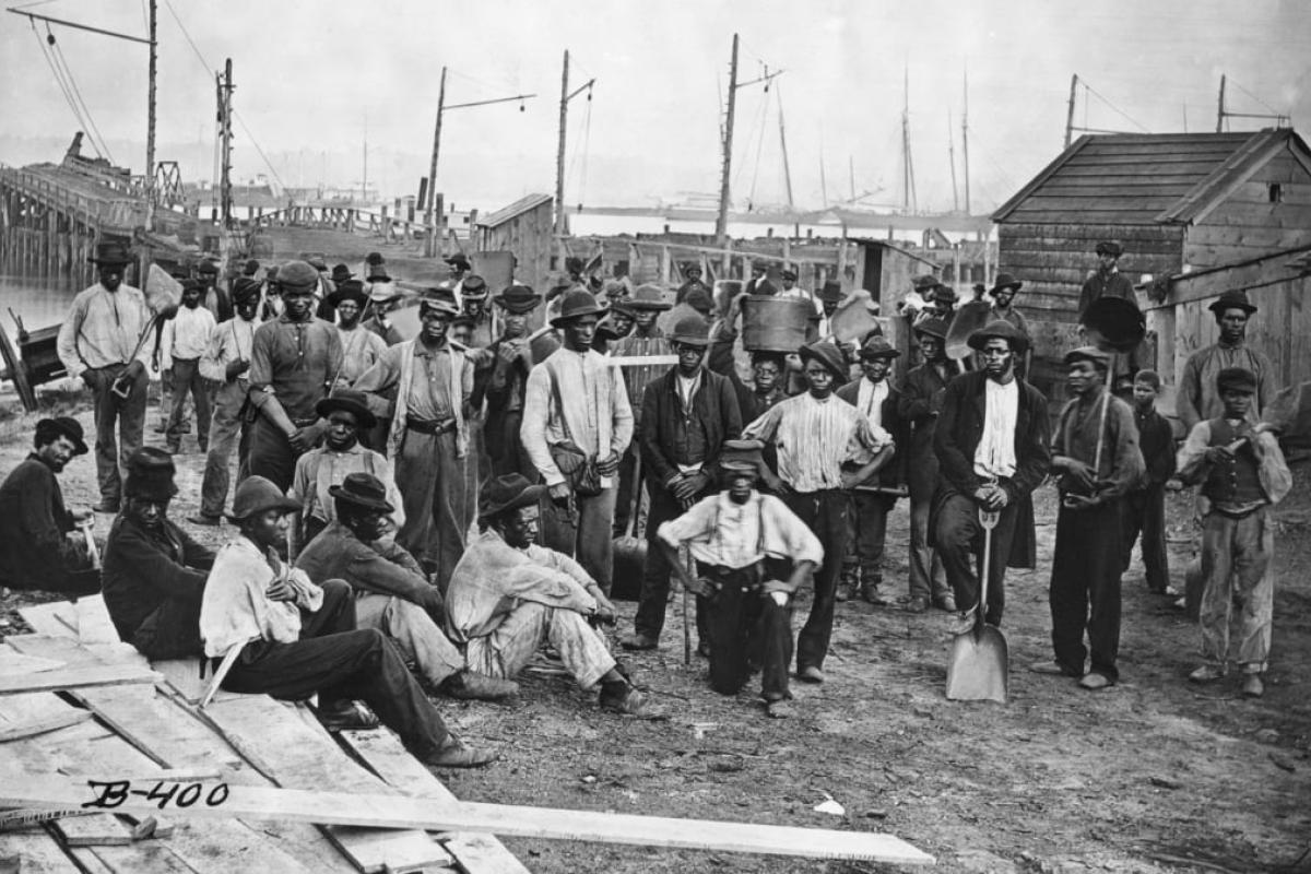 A group photo of African Americans
