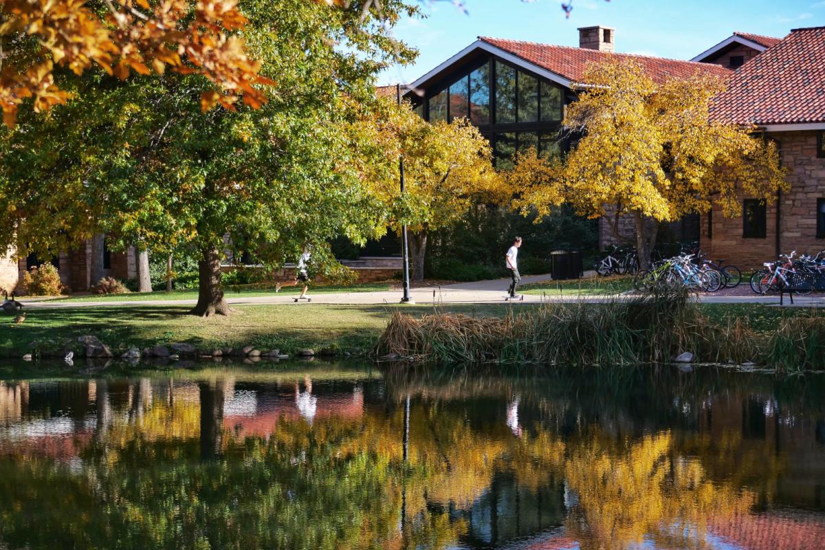 Photo of campus during the day