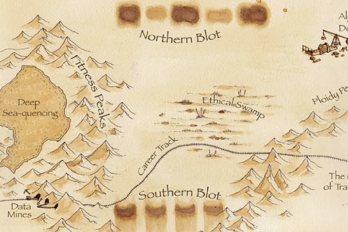BioFrontier's map