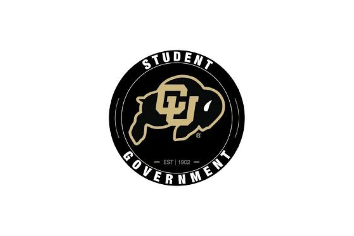 CU Student Government logo shows the Ralphie symbol.