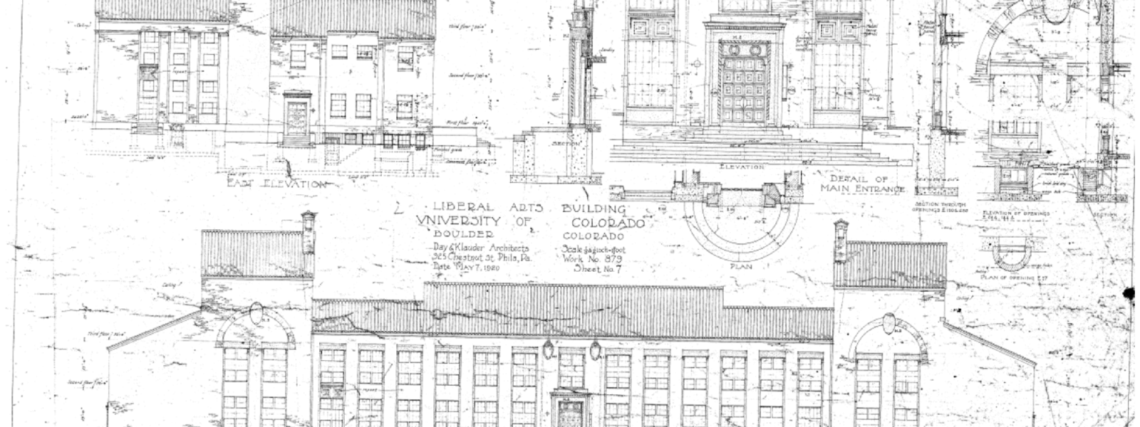 Hellems' blueprint from original design
