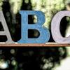 ABC Written With Chalk