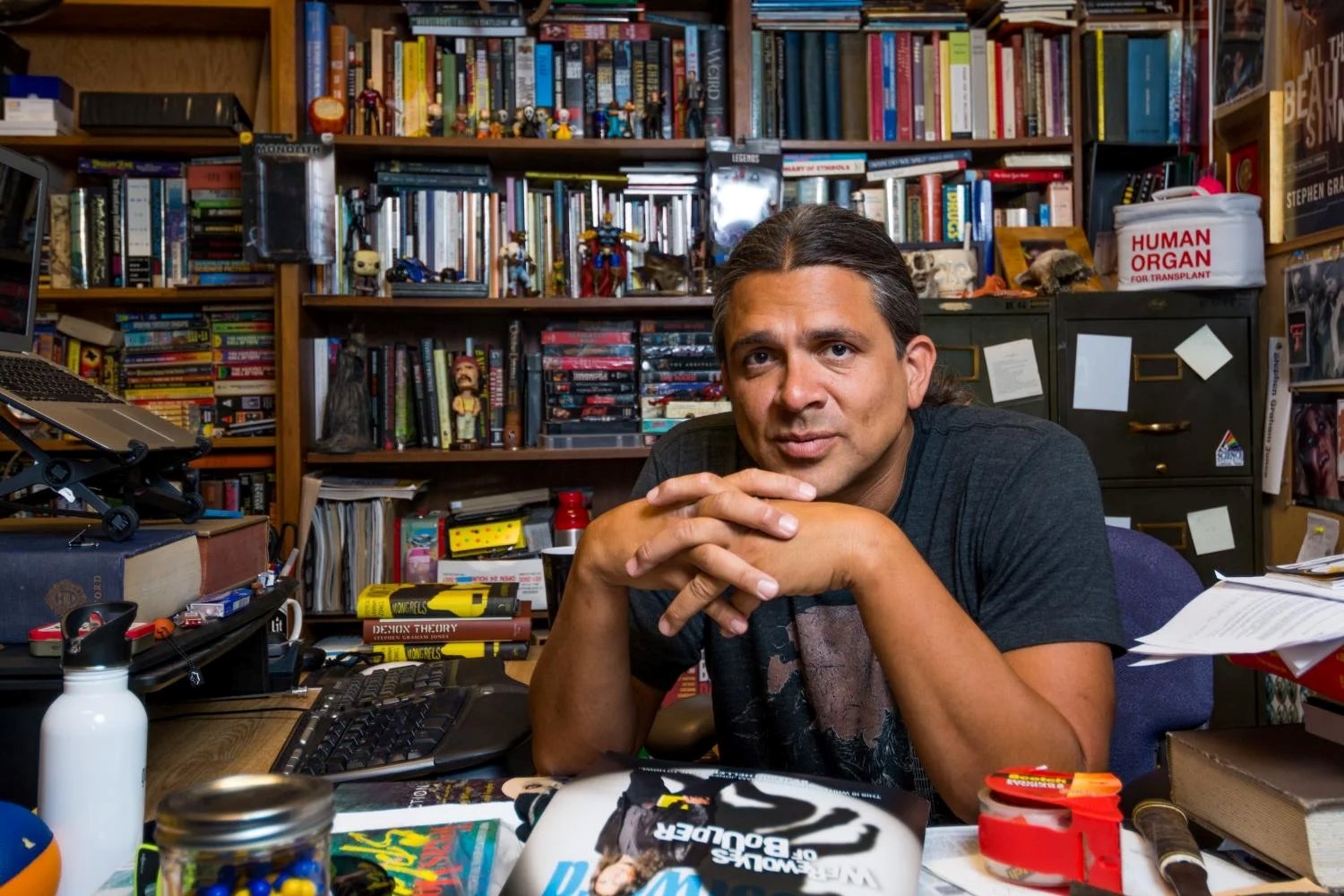 Stephen Graham Jones slashes his way into Texas literary history ...