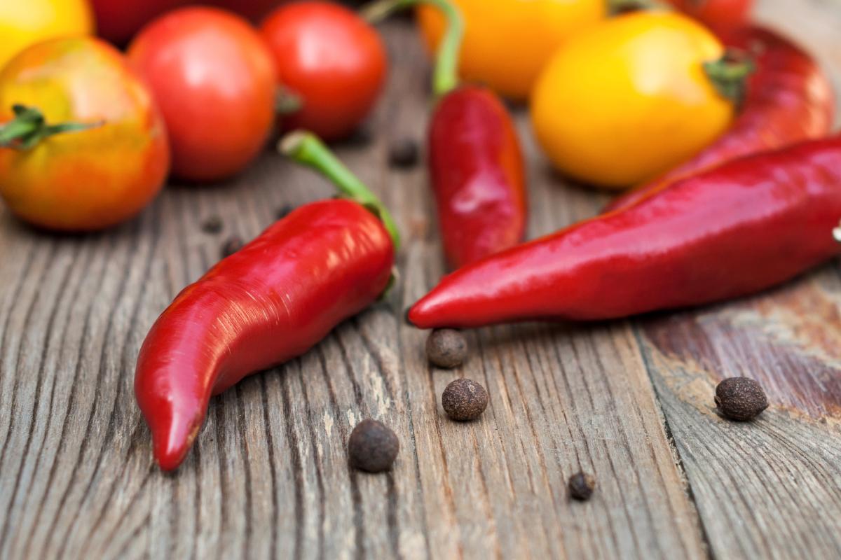 Locally grown food
