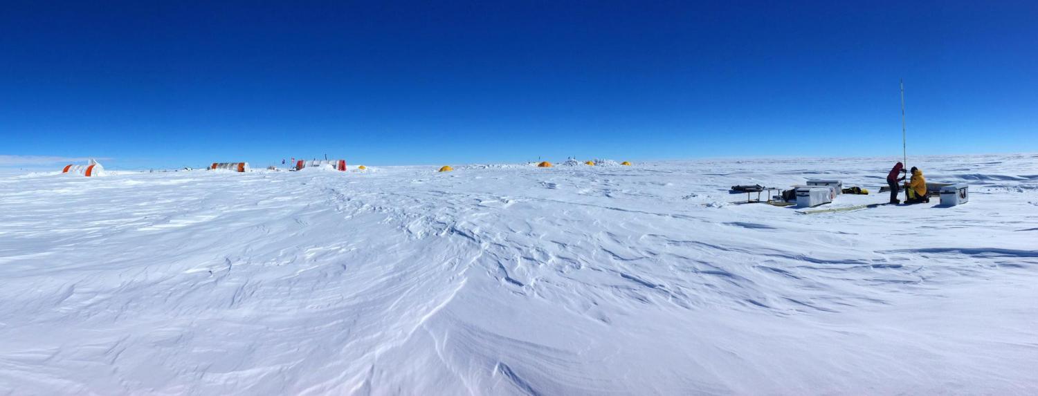 Mount Brown south ice core camp, Princess Elizabeth Land, East Antarctica