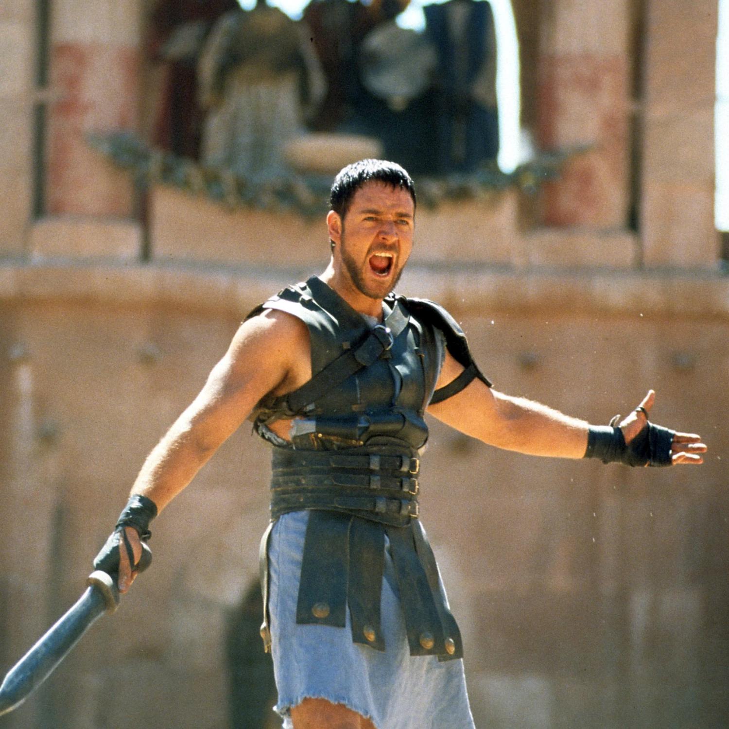 Actor Russell Crowe in the film Gladiator