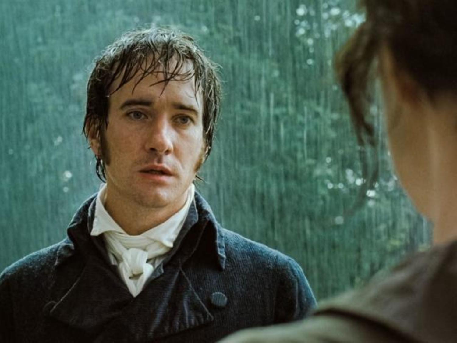 Matthew Macfadyen as Mr. Darcy in the 2005 "Pride and Prejudice"