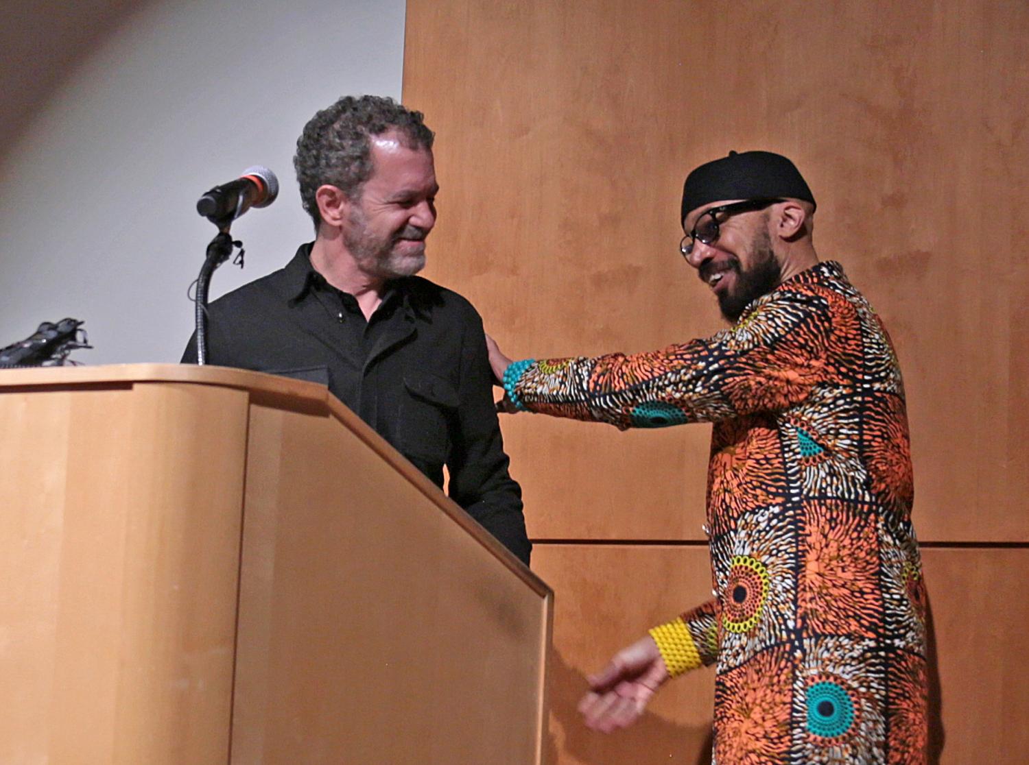 Todd Saliman and Reiland Rabaka
