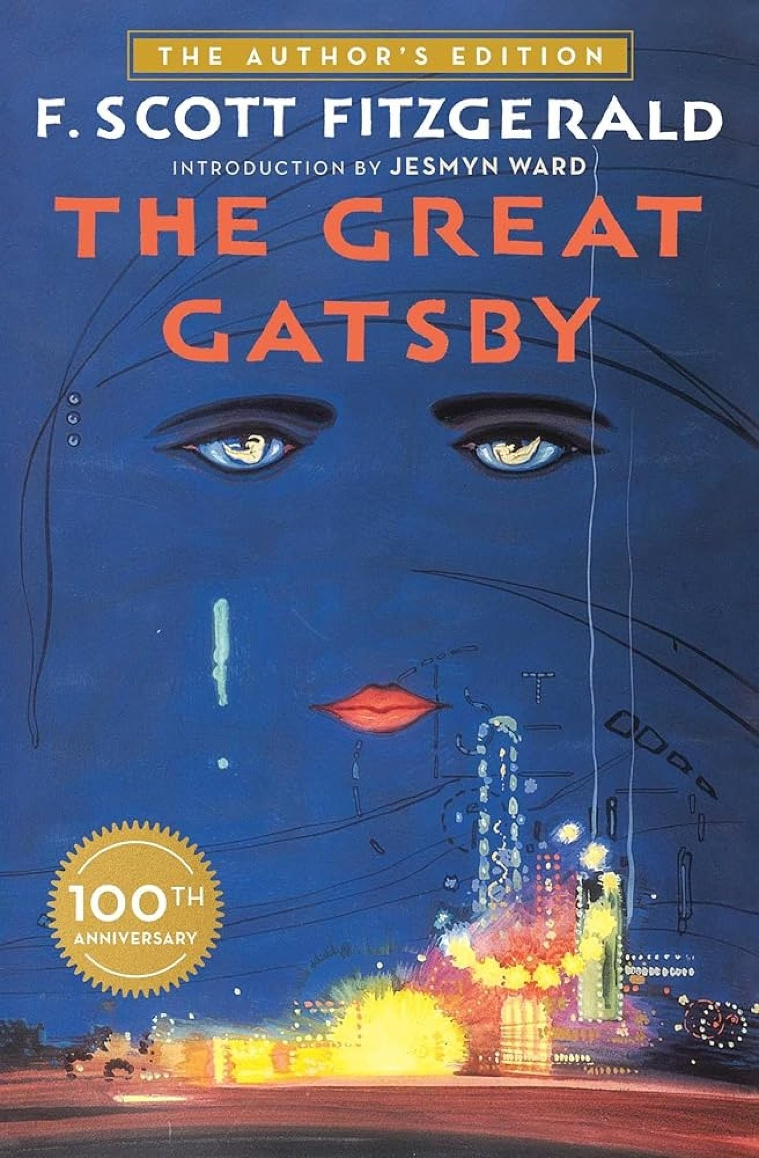 book cover of 'The Great Gatsby'