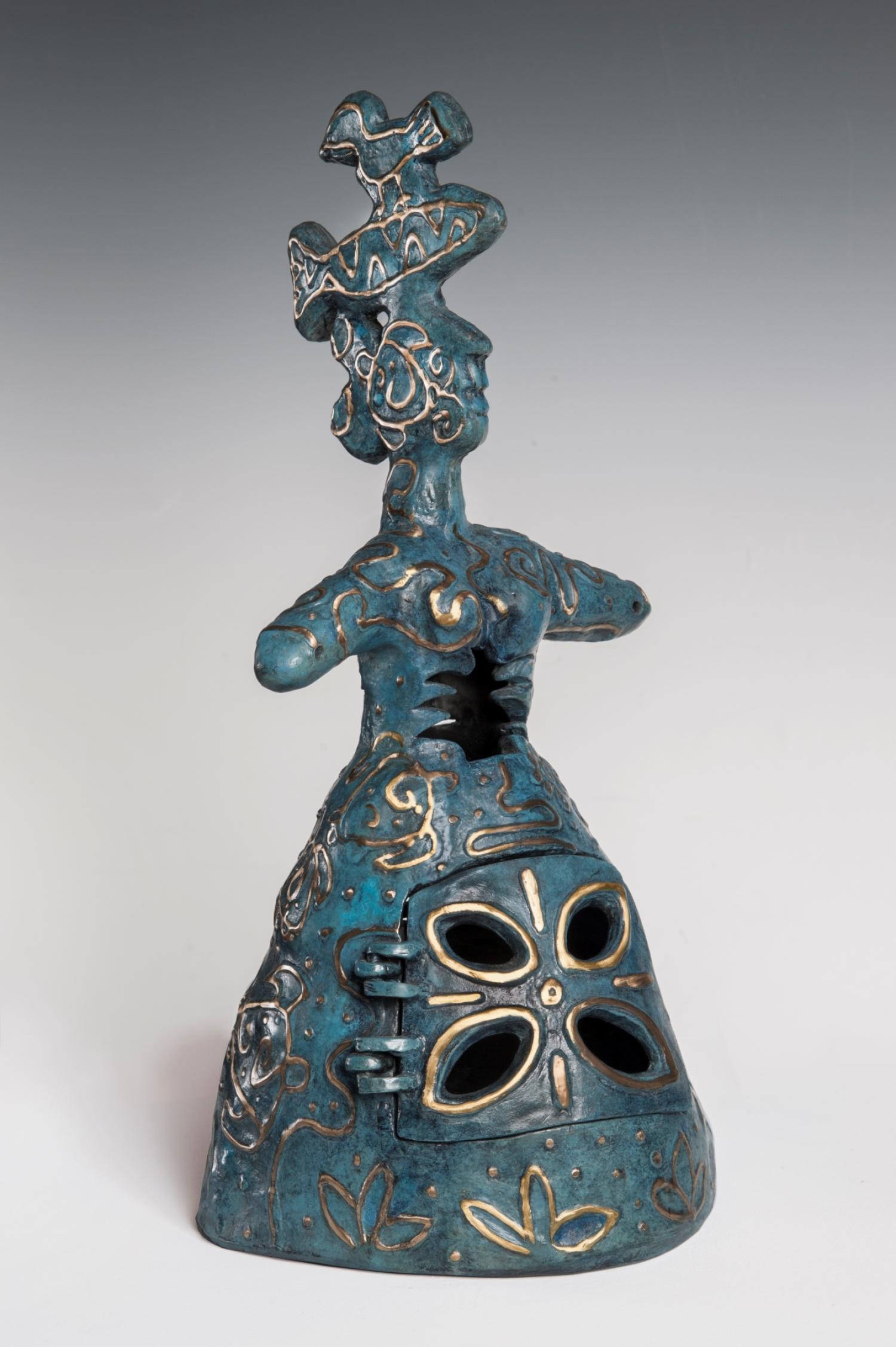 Melanie Yazzie sculpture "Growing Stronger"