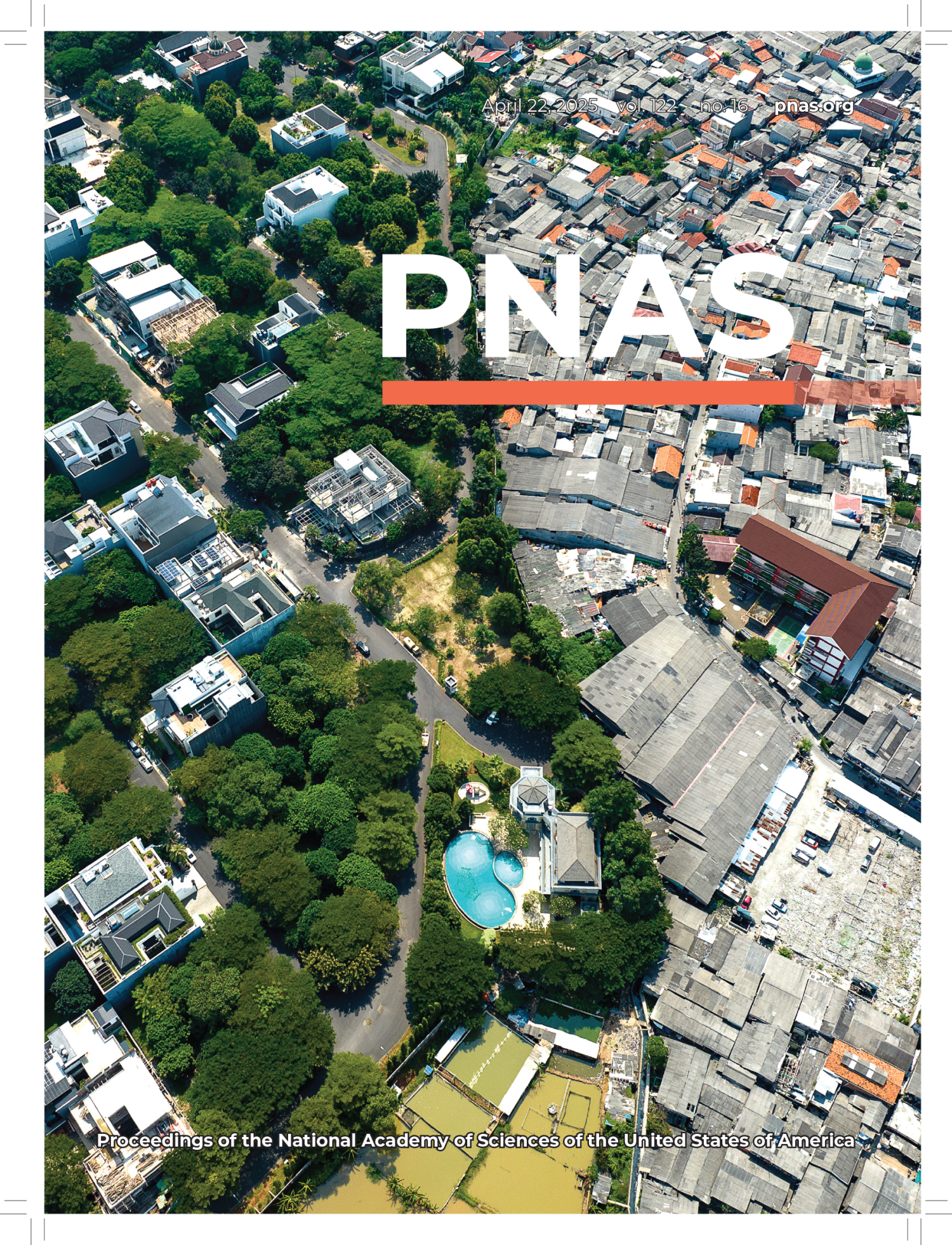 cover of PNAS Special Feature about housing size and inequality