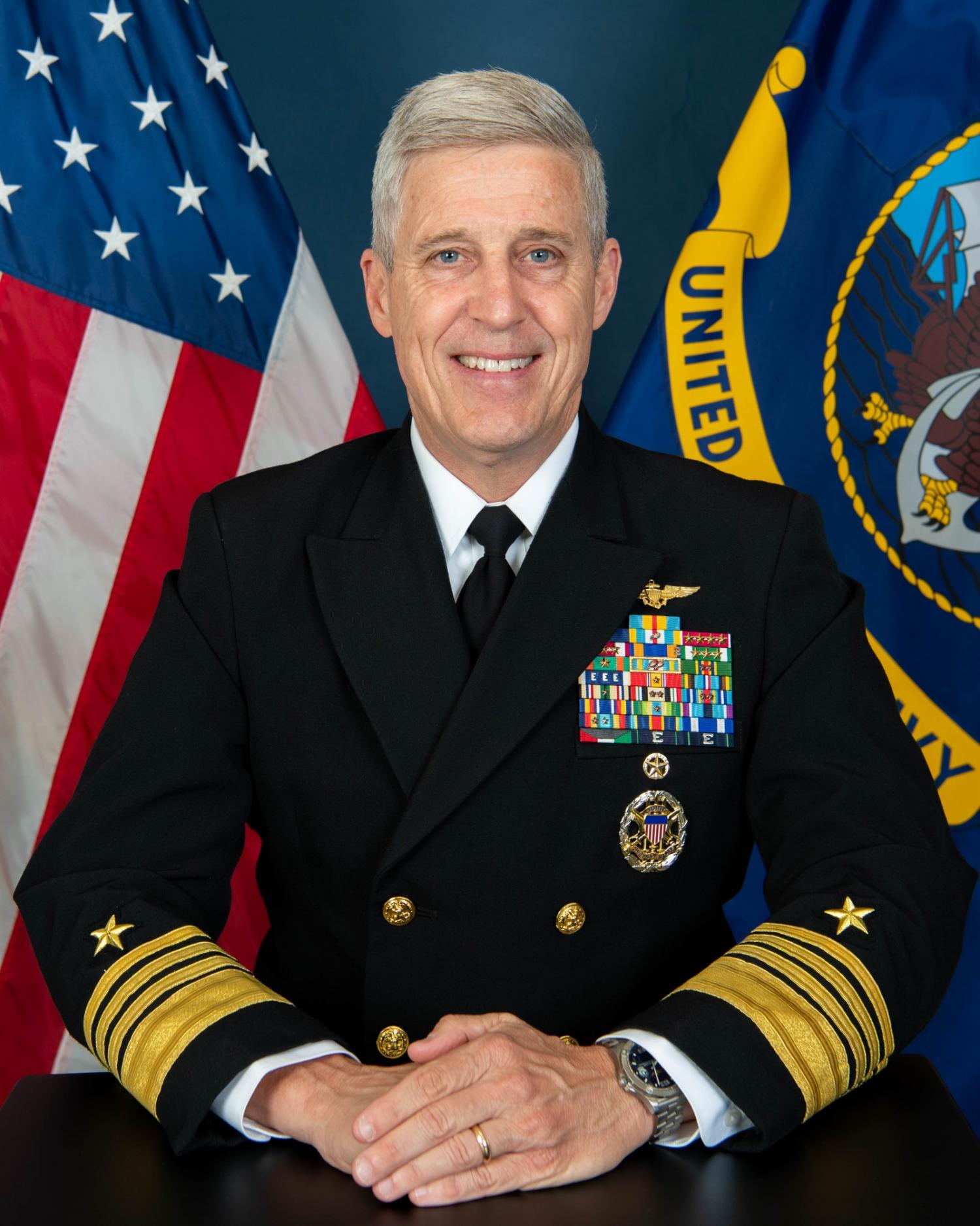 Portrait of U.S. Navy Admiral Stephen Kohler
