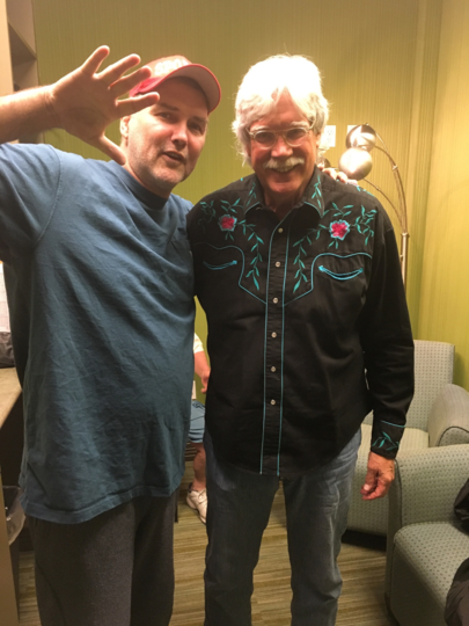 Norm Macdonald and Kevin Fitzgerald