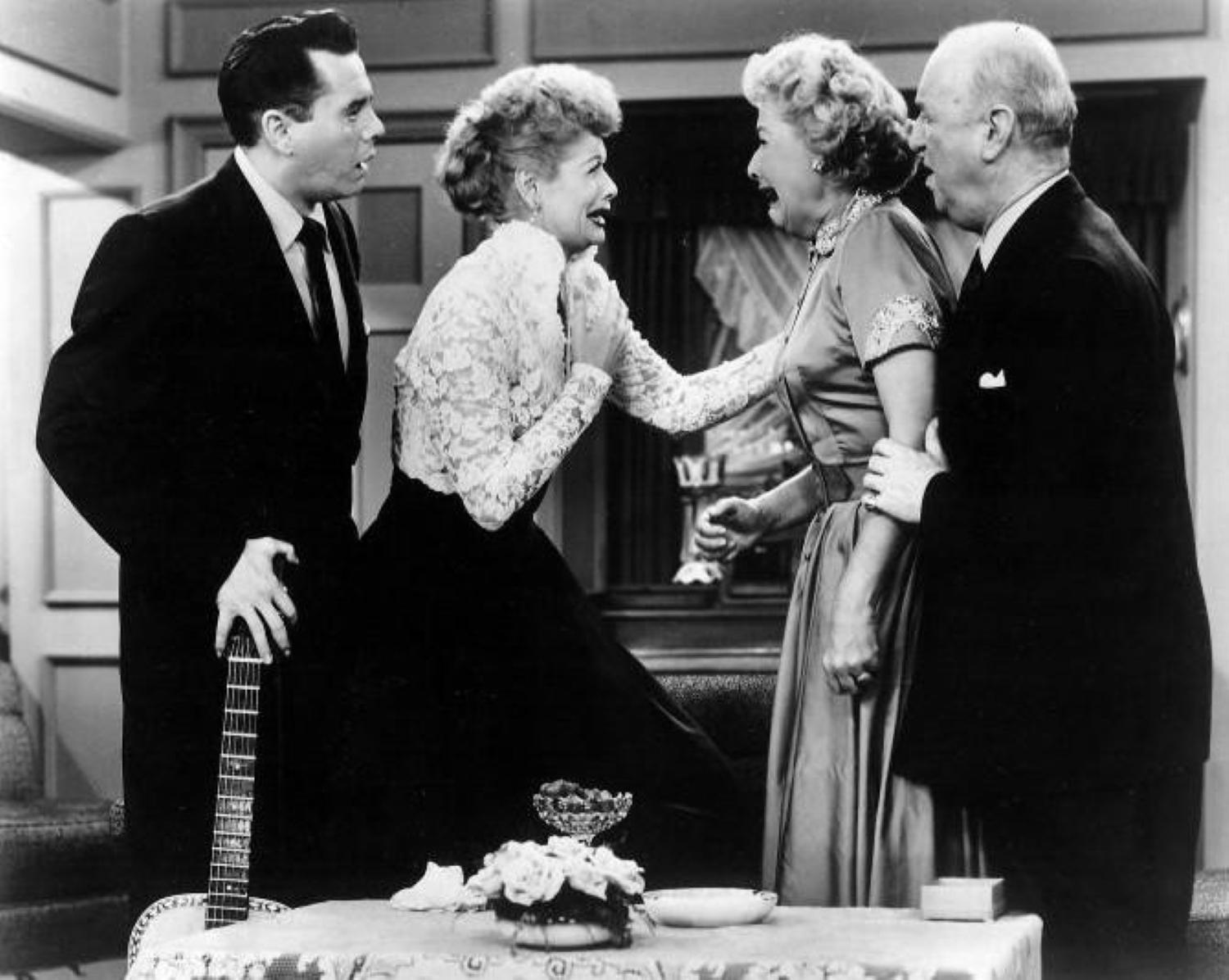 scene from the show I Love Lucy