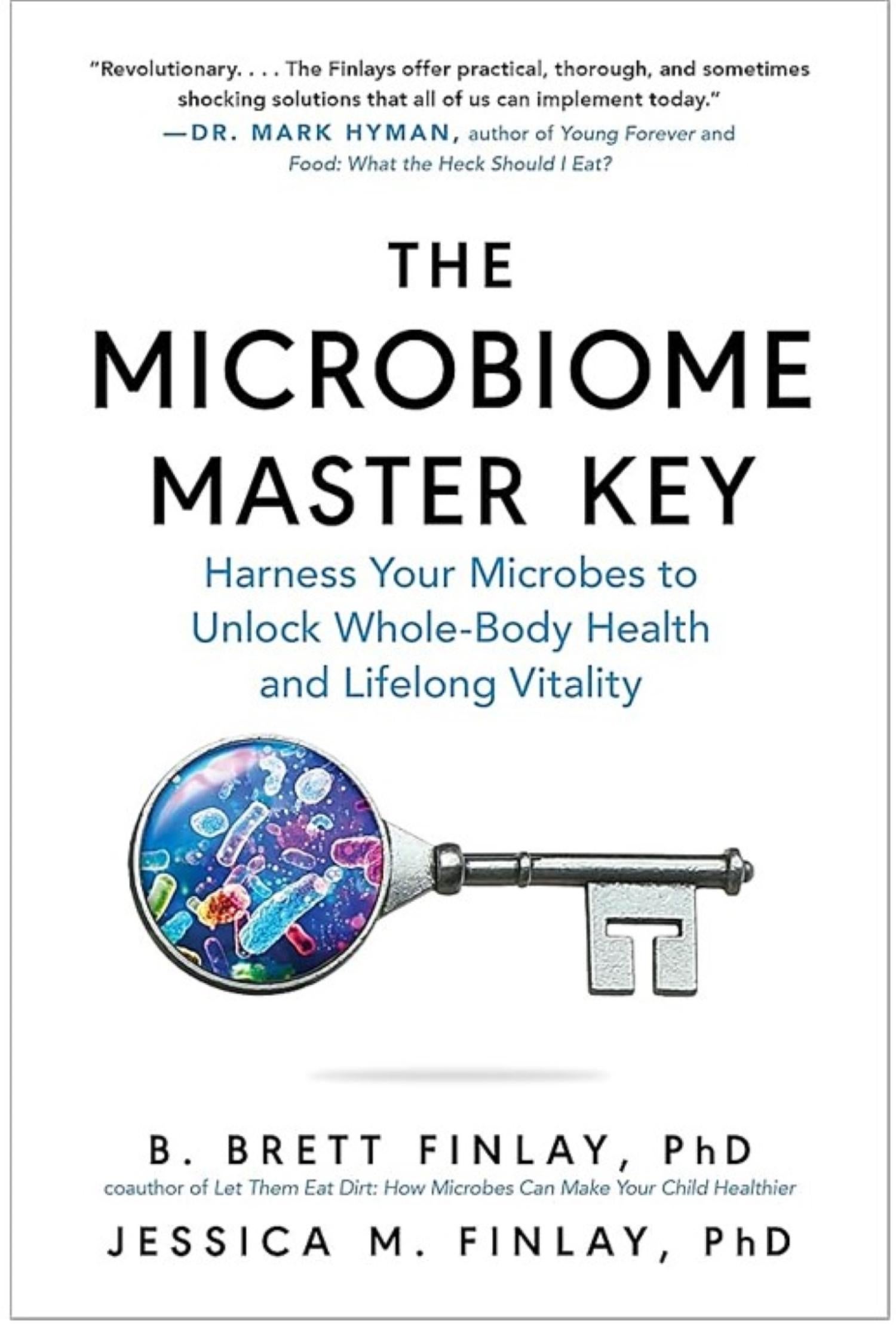 book cover of The Microbiome Master Key
