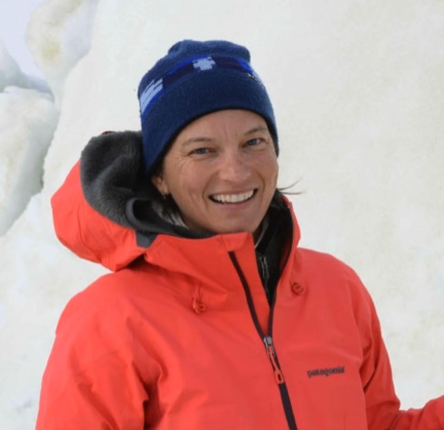 portrait of Alexis Templeton in snowy environment