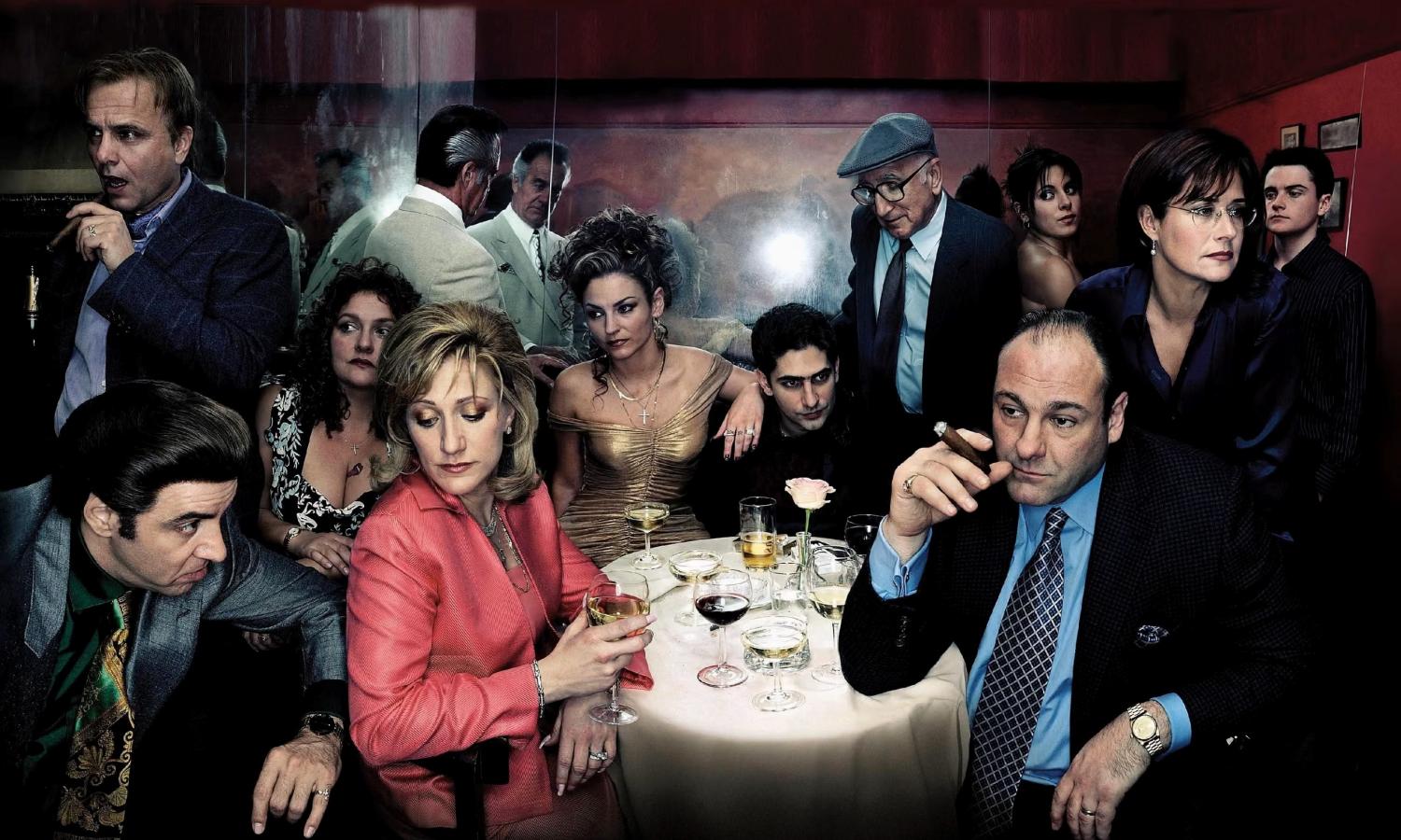 Cast of the show The Sopranos