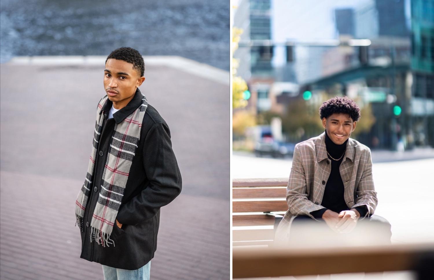 portraits of Josiah Gordon and Miles Woods