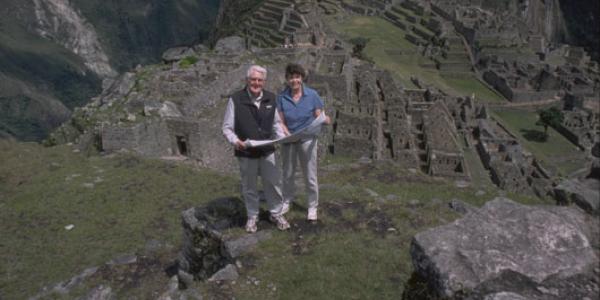 Ken and Ruth Wright are pioneers in the research of water engineering at Machu Picchu. Photo courtesy of Ruth and Ken Wright.