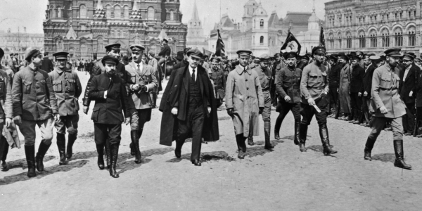 Vladimir Lenin in Red Square