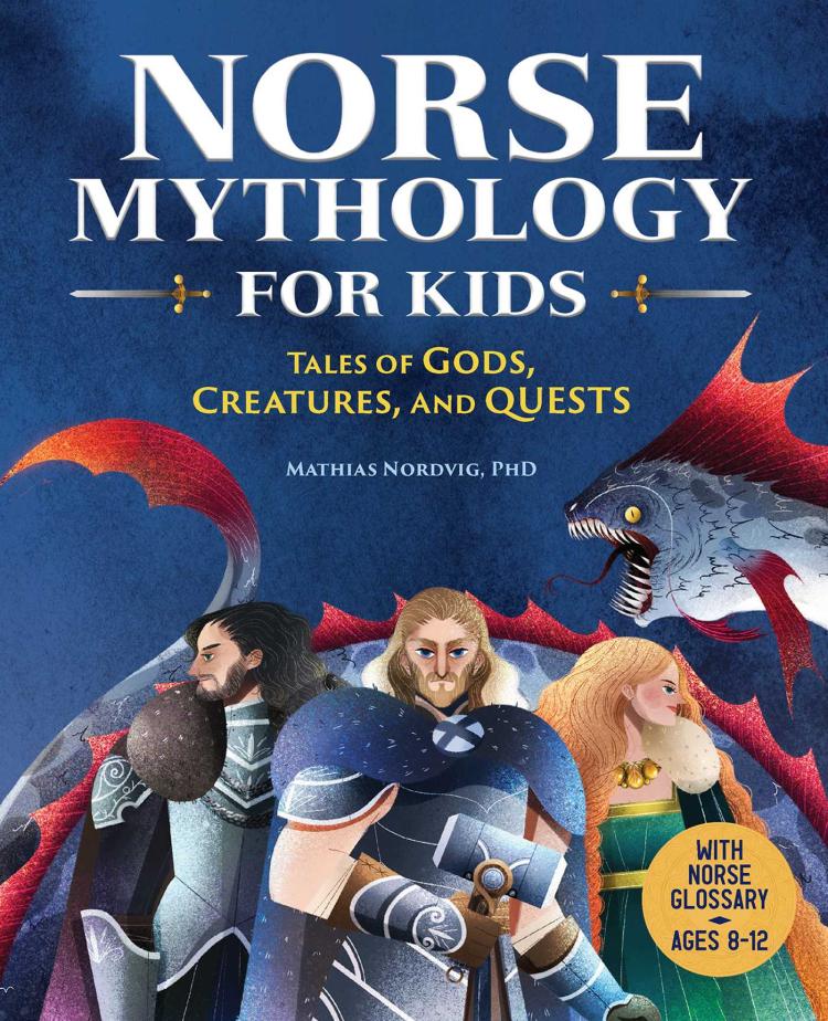 Norse mythology book cover