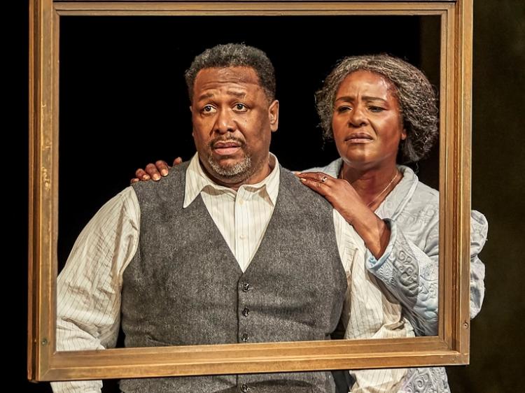 Wendell Pierce and Sharon D. Clarke in 'Death of a Salesman'