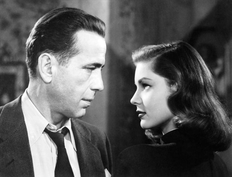 Humphrey Bogart and Lauren Bacall in 'The Big Sleep'
