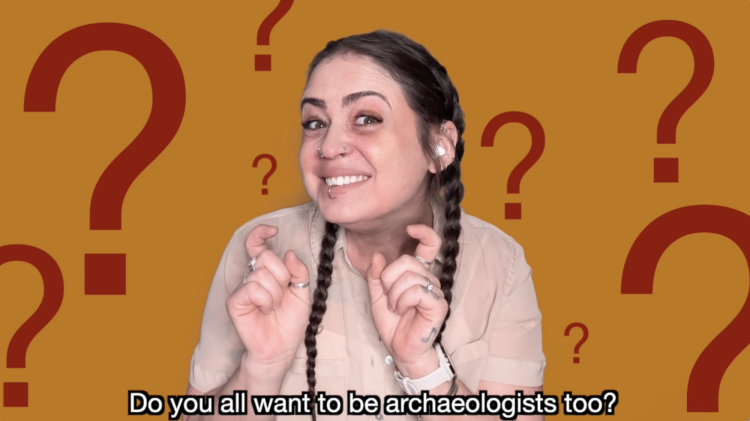 Amelia Dall speaking ASL