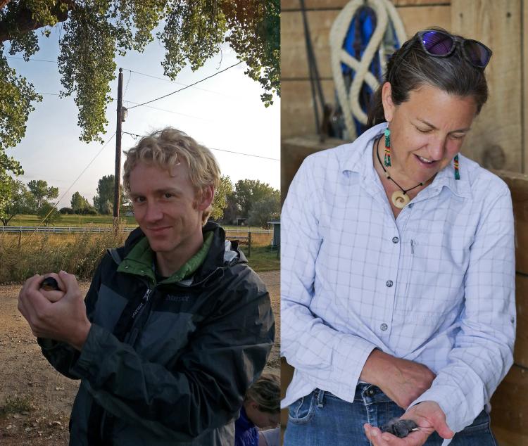 Photographs of the authors, Smith (left) and Safran (right)