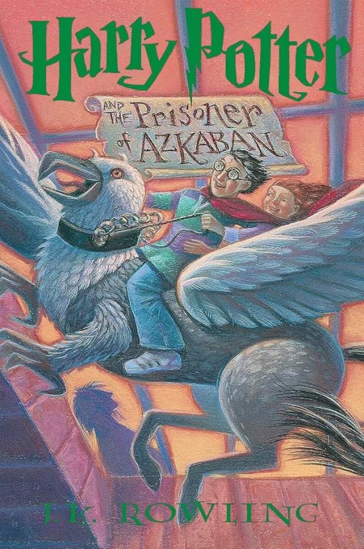 Harry Potter and the Prisoner of Azkaban book cover