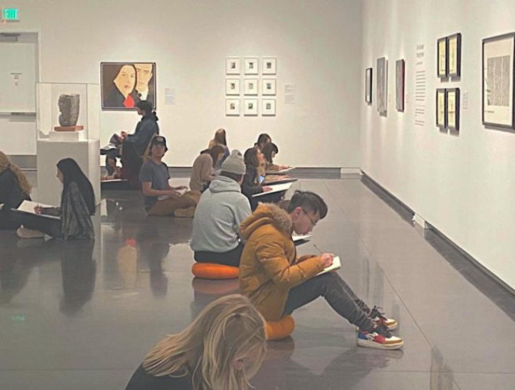Body Language: Picturing People (Installation view), CU Art Museum, July 18, 2019– March 12, 2020. Photo by Patrick Campbell, © University of Colorado Boulder.